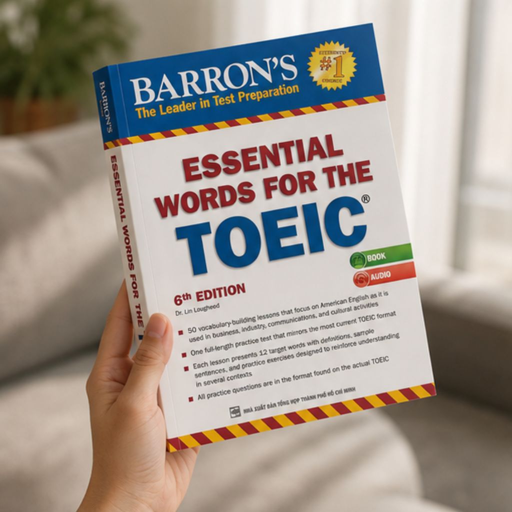 Sách Barron's Essential Words for the TOEIC 6th Edition First News chính hãng - Ảnh 3