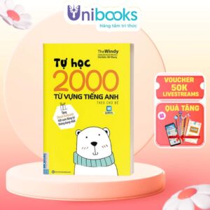 Sách Tự học 2000 từ vựng tiếng Anh theo chủ đề khổ nhỏ kèm App Online