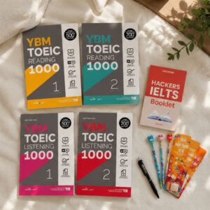 Sách YBM TOEIC 1000 Listening Reading Vol 1 Vol 2 lẻ hoặc combo