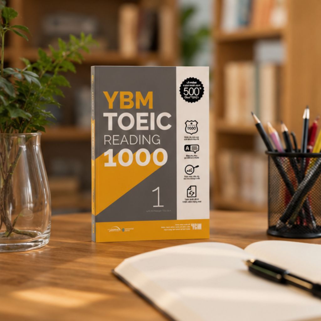Sách YBM TOEIC 1000 Listening Reading Vol 1 Vol 2 lẻ hoặc combo - Ảnh 4