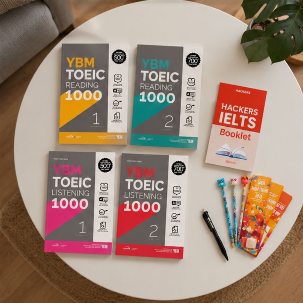 Sách YBM TOEIC 1000 Listening Reading Vol 1 Vol 2 lẻ hoặc combo - Ảnh 2