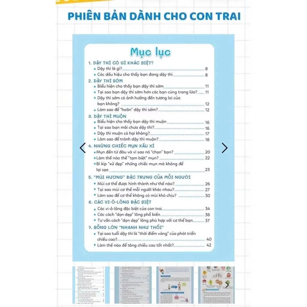 Sách combo 2 cuốn Thì thầm tuổi dậy thì con trai và kỹ năng tự bảo vệ (In màu) - Ảnh 2
