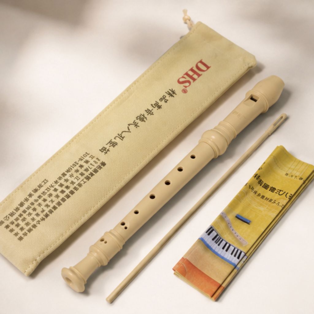Sáo Recorder 8 lỗ DHS cho học sinh tone C âm chuẩn dễ thổi kèm que vệ sinh - Ảnh 2