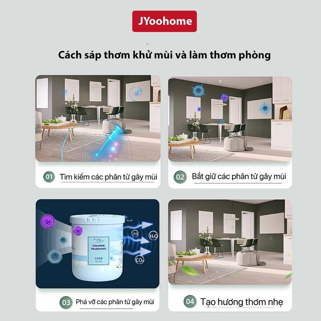 Sáp thơm phòng khử mùi hương dịu nhẹ cho phòng ngủ nhà vệ sinh ô tô - Ảnh 3