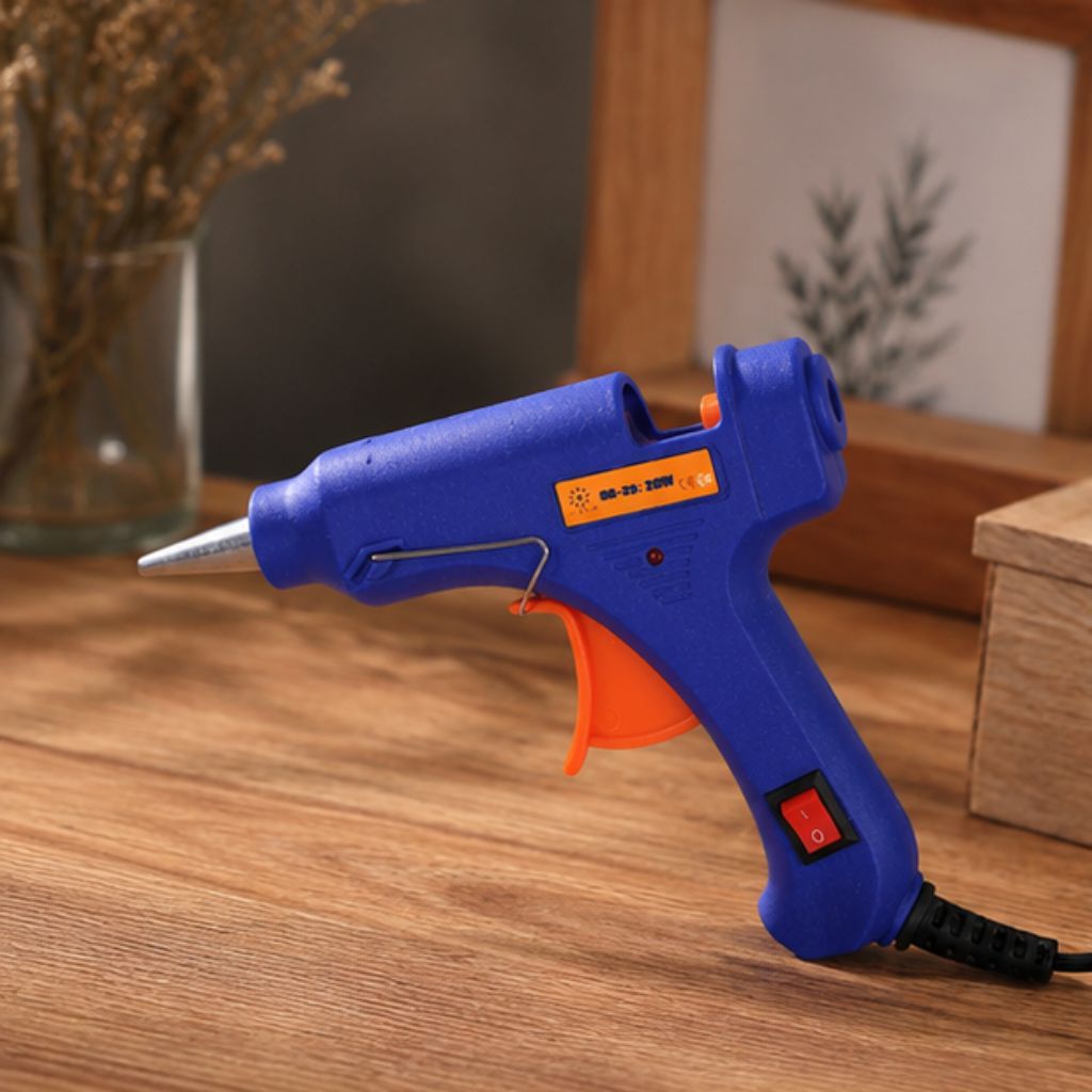 Súng bắn keo nến Gstar GG20 20W tặng 4 cây keo nến đầu sắt mạ chống gỉ - Ảnh 3