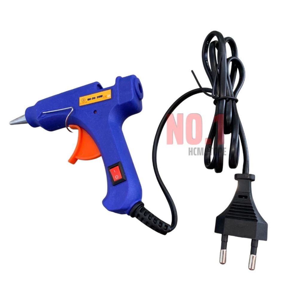 Súng bắn keo nến Gstar GG20 20W tặng 4 cây keo nến đầu sắt mạ chống gỉ - Ảnh 2