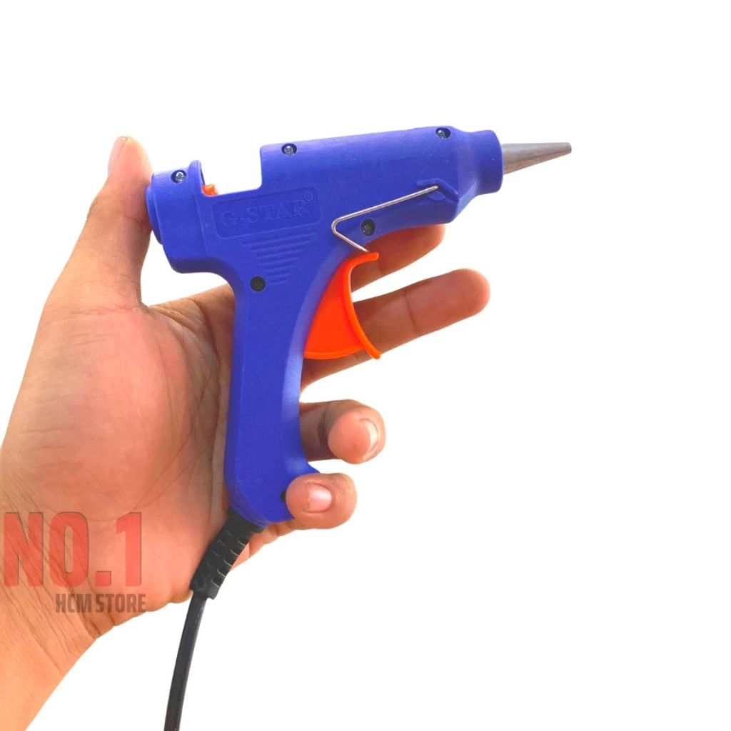 Súng bắn keo nến Gstar GG20 20W tặng 4 cây keo nến đầu sắt mạ chống gỉ - Ảnh 3