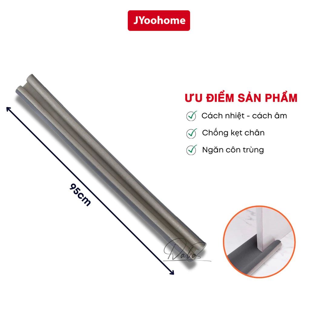 Thanh chặn khe cửa chống thoát hơi máy lạnh JYoohome ngăn côn trùng - Ảnh 2
