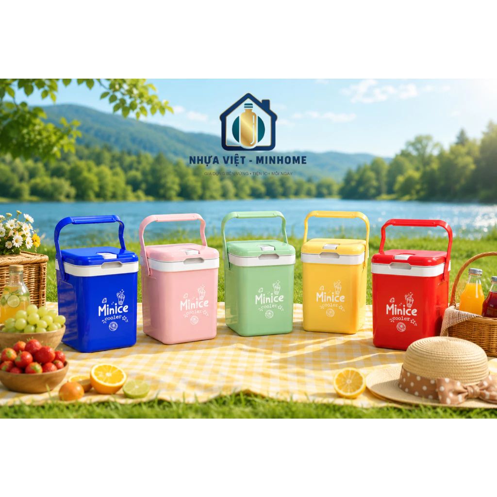 Thùng đá giữ nhiệt mini Duy Tân Minice 1L 2L 3L giữ lạnh lâu - Ảnh 2