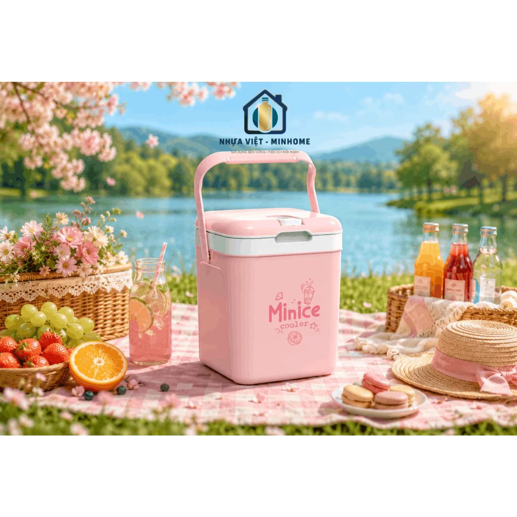 Thùng đá giữ nhiệt mini Duy Tân Minice 1L 2L 3L giữ lạnh lâu - Ảnh 3
