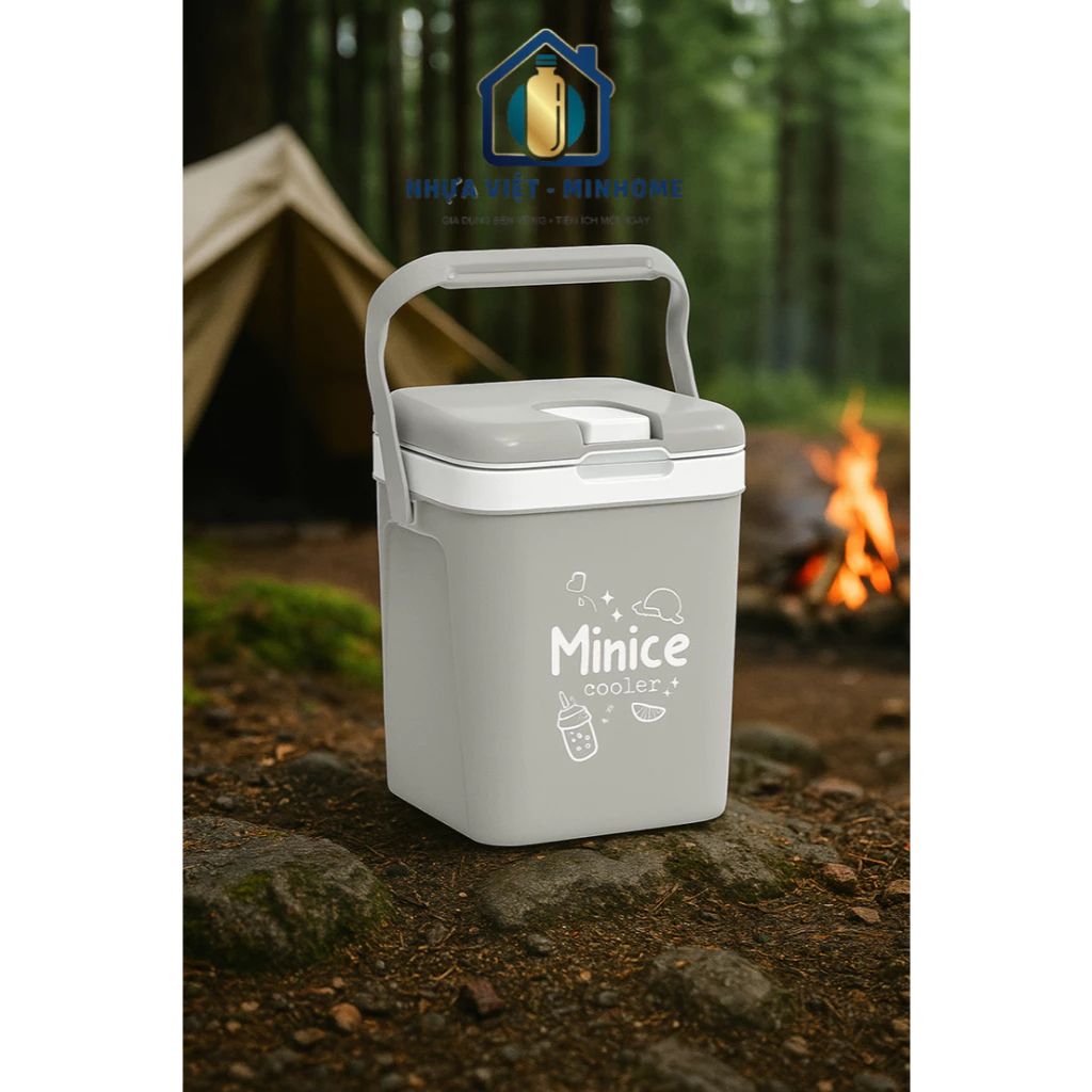 Thùng đá giữ nhiệt mini Duy Tân Minice 1L 2L 3L giữ lạnh lâu - Ảnh 4