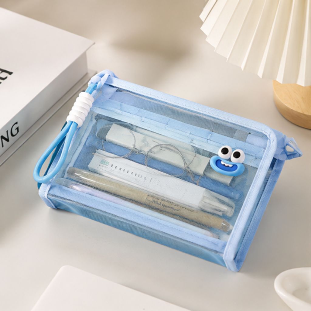 Túi tài liệu A4 cầm tay có khóa màu pastel đựng sách và giấy tờ - Ảnh 4