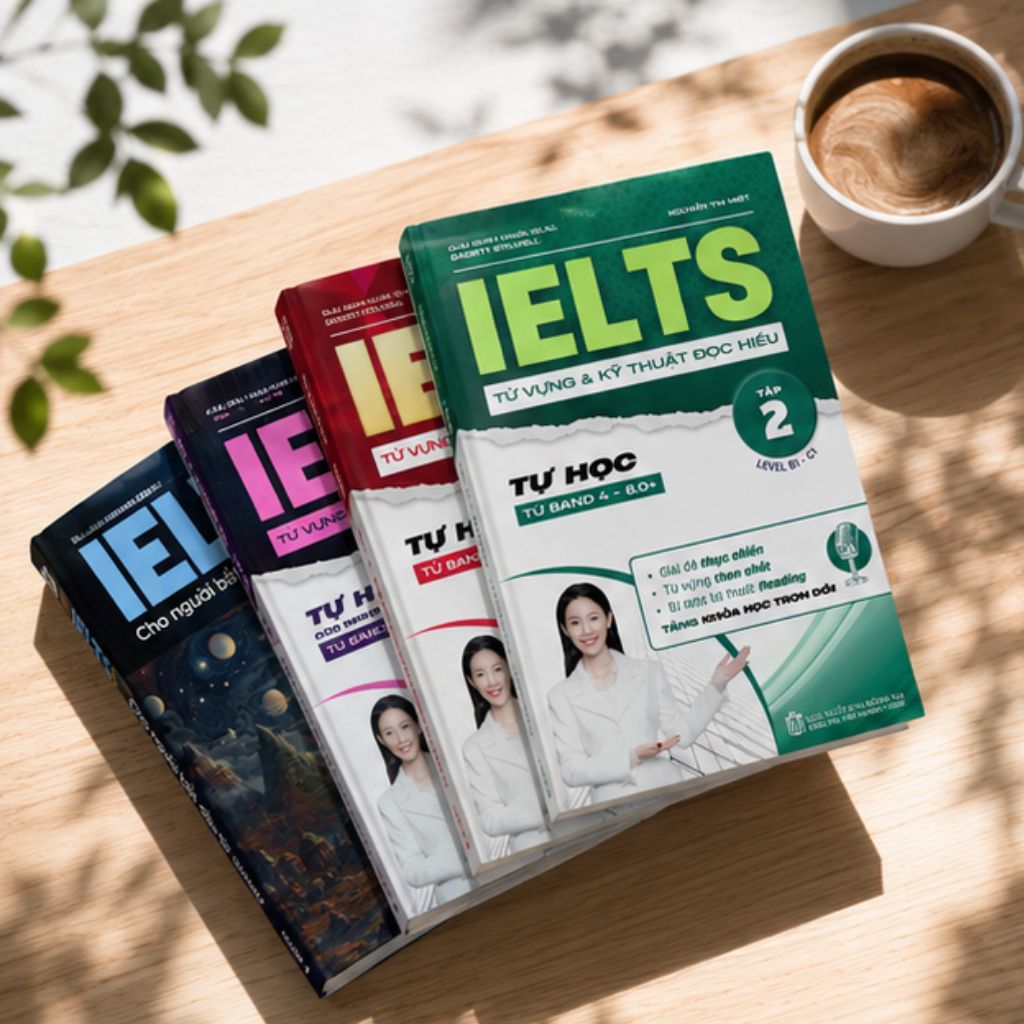 Bộ 5 cuốn IELTS từ cơ bản đến nâng cao, luyện 4 kỹ năng hiệu quả - Ảnh 2