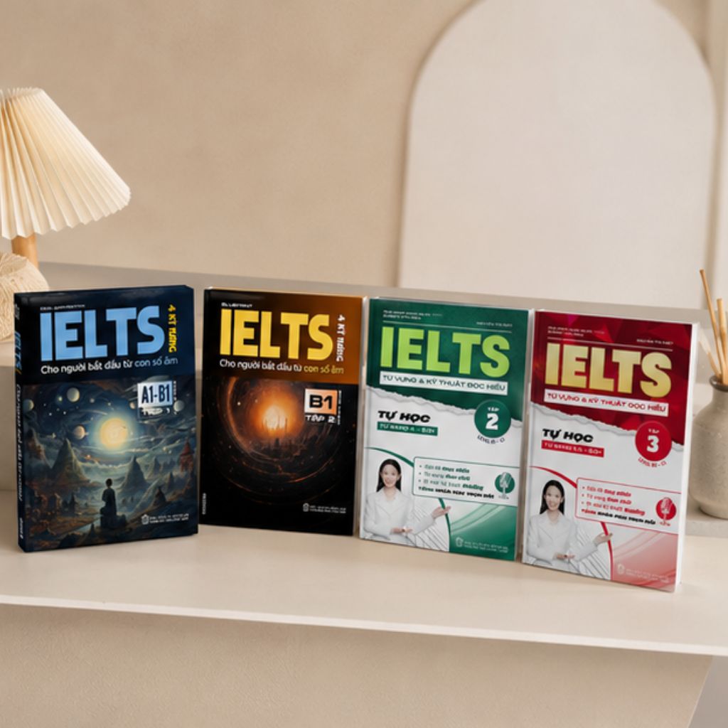 Bộ 5 cuốn IELTS từ cơ bản đến nâng cao, luyện 4 kỹ năng hiệu quả - Ảnh 3