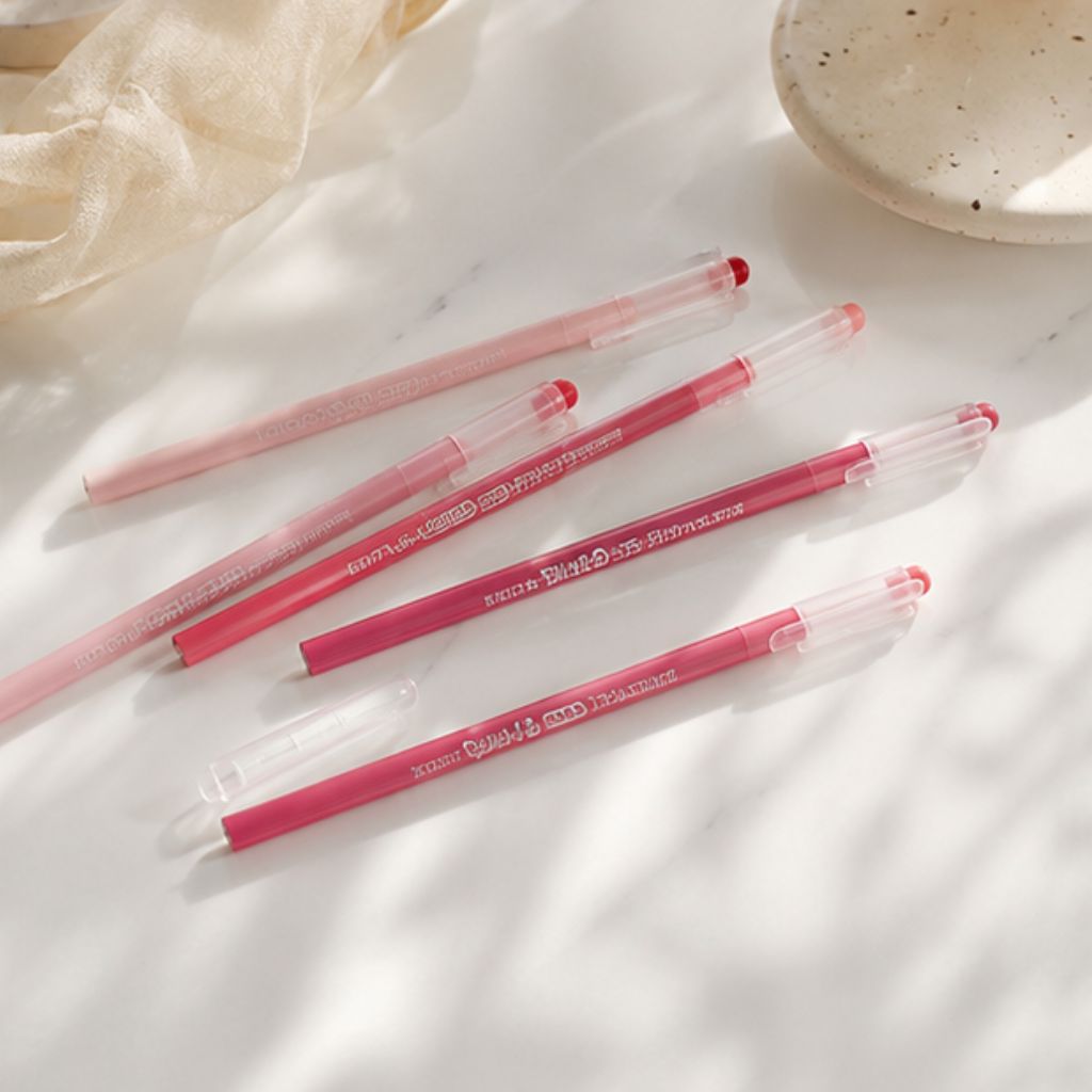 Bộ bút gel màu Morandi Languo 9 màu đầu kim 0.6mm cao cấp - Ảnh 2
