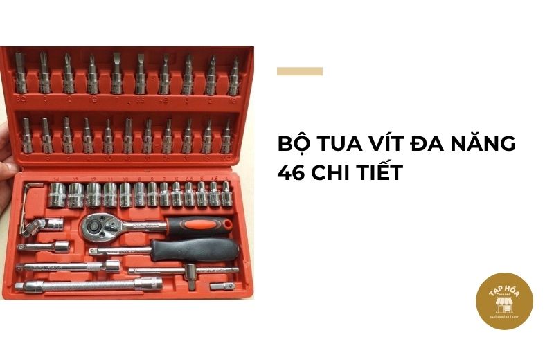Bộ tua vít đa năng 46 chi tiết
