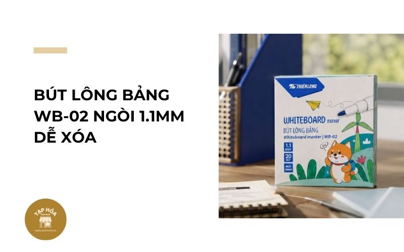 Bút lông bảng WB-02 ngòi 1.1mm dễ xóa