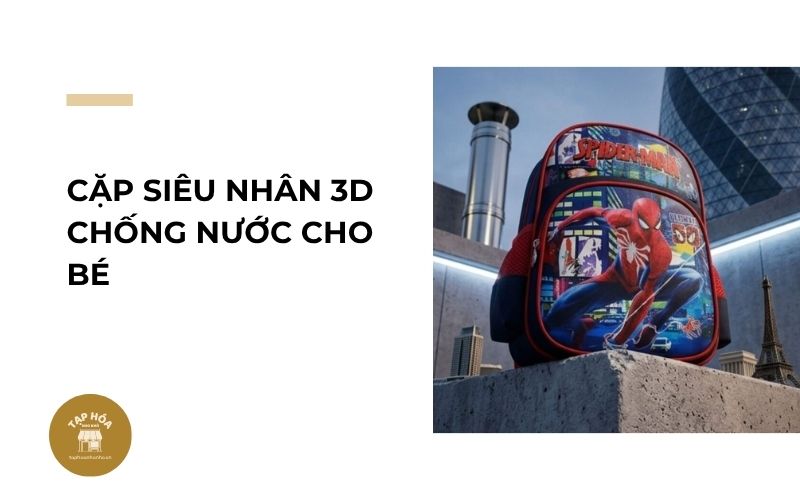 Cặp siêu nhân 3D chống nước cho bé