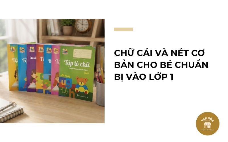 Chữ cái và nét cơ bản cho bé chuẩn bị vào lớp 1