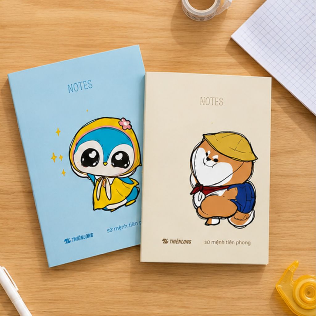 Combo 10 cuốn tập học sinh 4 ô ly 96 trang Thiên Long Điểm 10