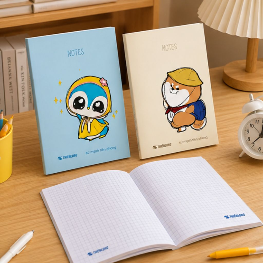 Combo 10 cuốn tập học sinh 4 ô ly 96 trang Thiên Long Điểm 10 - Ảnh 2