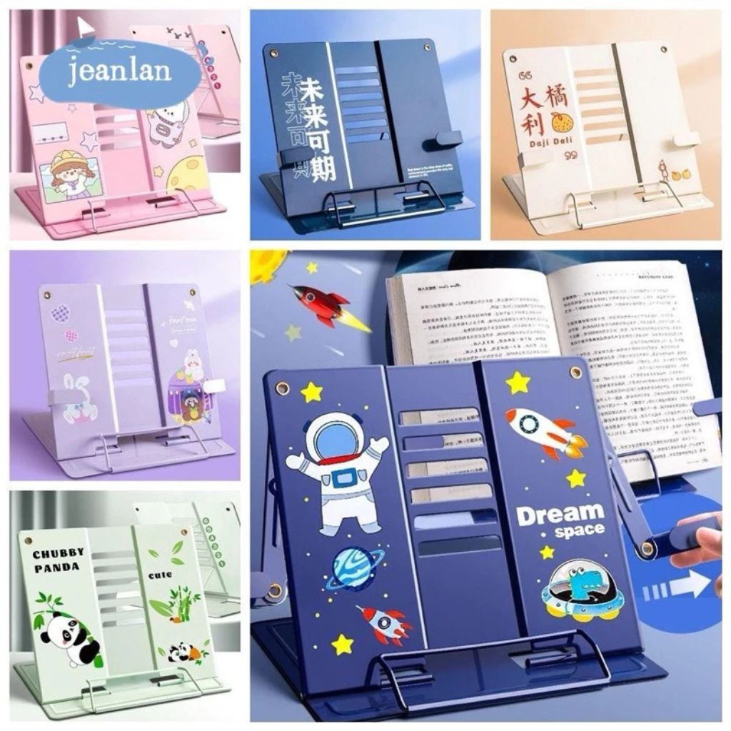 Giá đỡ kẹp sách thông minh HAPPI chống cận chống gù giữ sách chắc chắn - Ảnh 3