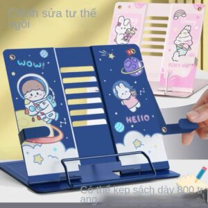 Giá đỡ kẹp sách thông minh HAPPI chống cận chống gù giữ sách chắc chắn