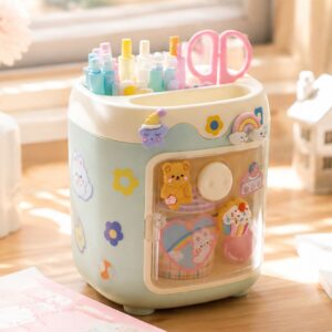 Hộp đựng bút để bàn hình mũi lợn đa năng hộp đựng đồ mini siêu cute