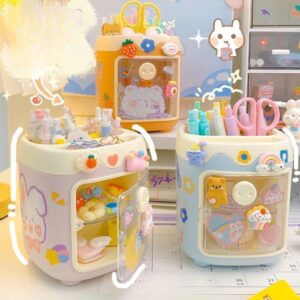 Hộp đựng bút để bàn hình mũi lợn đa năng hộp đựng đồ mini siêu cute