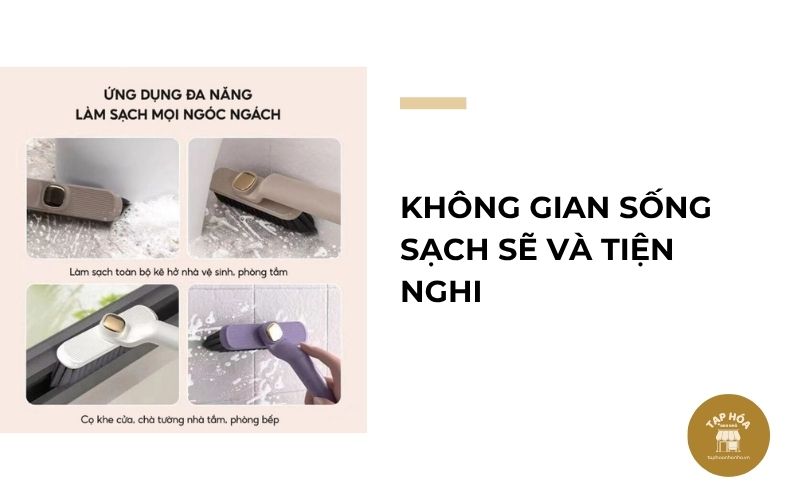 Không gian sống sạch sẽ và tiện nghi