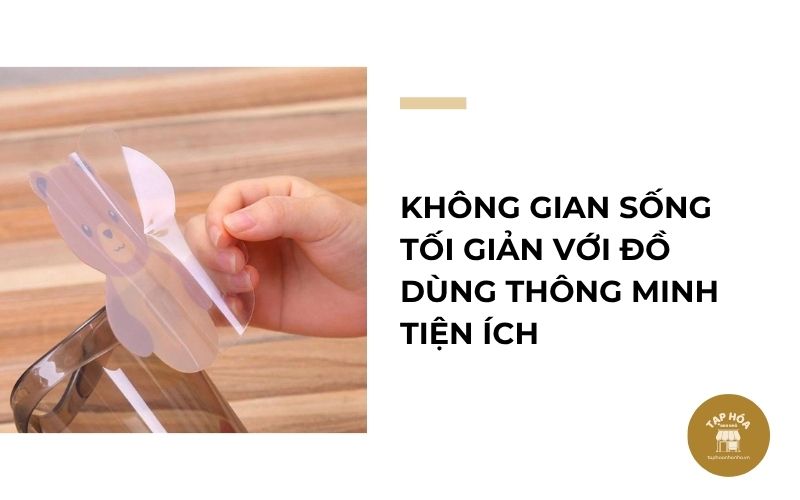 Không gian sống tối giản với đồ dùng thông minh tiện ích