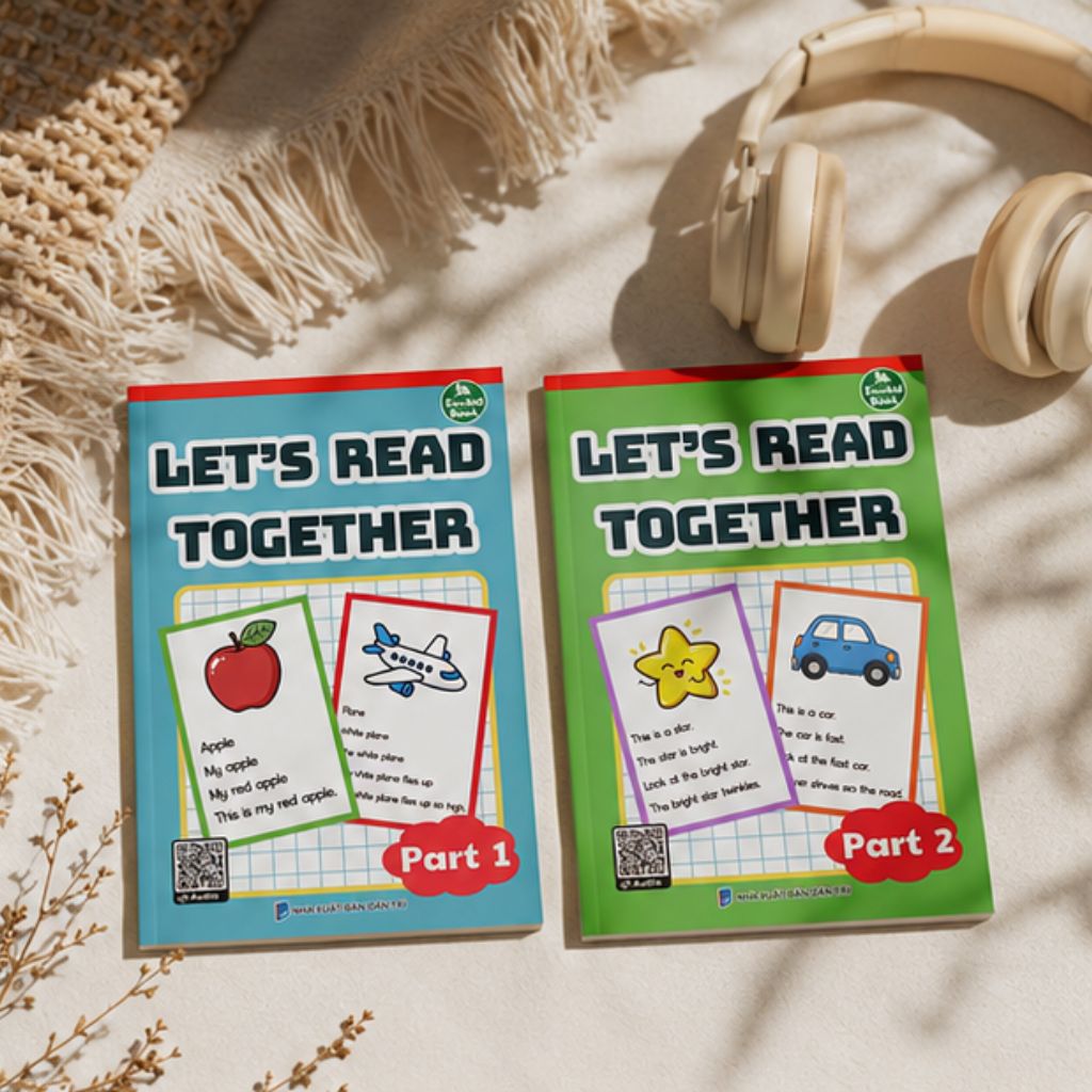 Sách Let's Read Together – Bộ 2 cuốn luyện đọc tiếng Anh cho bé - Ảnh 3