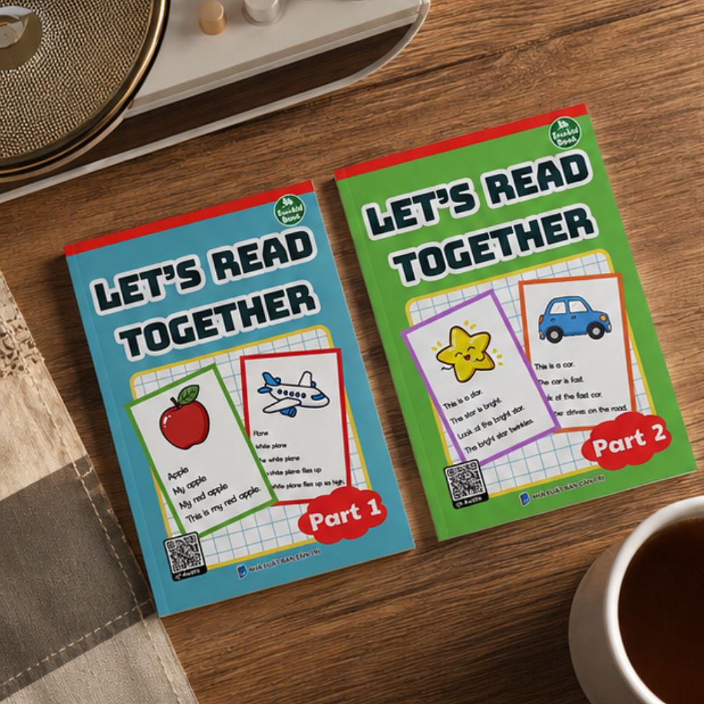 Sách Let's Read Together – Bộ 2 cuốn luyện đọc tiếng Anh cho bé