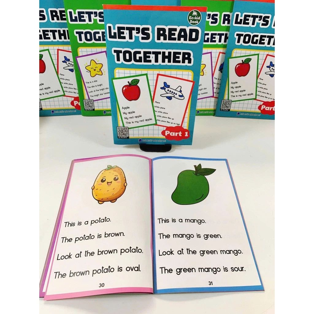 Sách Let's Read Together – Bộ 2 cuốn luyện đọc tiếng Anh cho bé - Ảnh 3