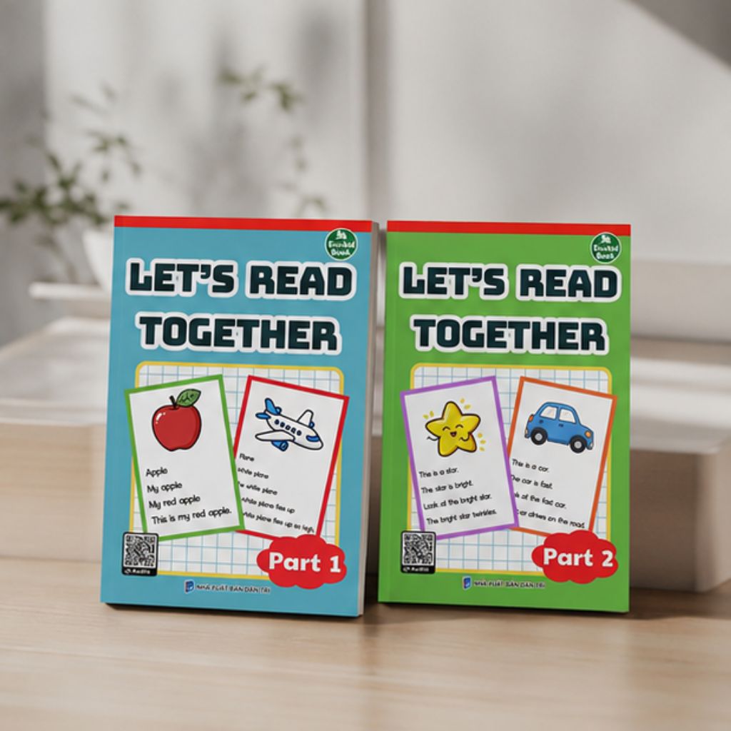 Sách Let's Read Together – Bộ 2 cuốn luyện đọc tiếng Anh cho bé - Ảnh 2