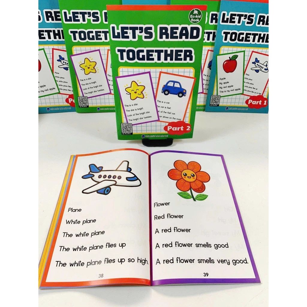 Sách Let's Read Together – Bộ 2 cuốn luyện đọc tiếng Anh cho bé - Ảnh 4