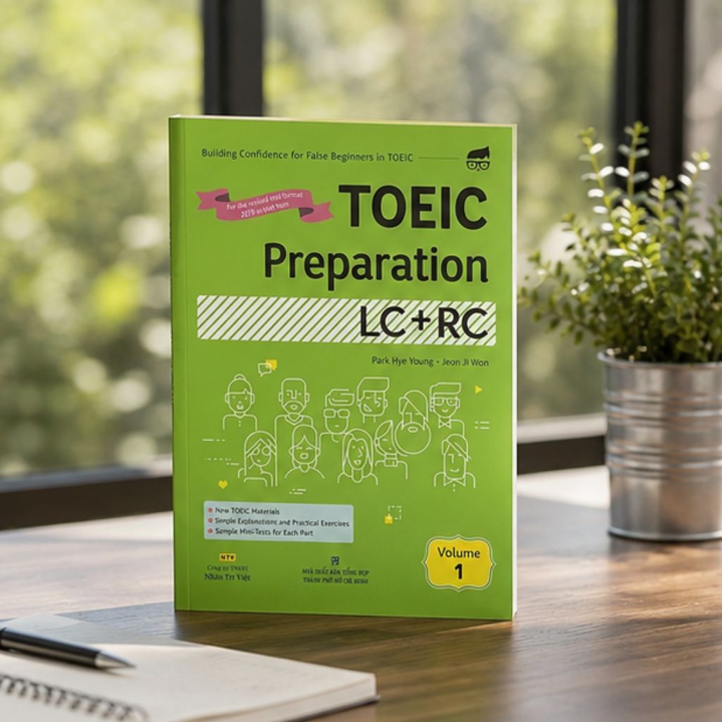 Sách TOEIC Preparation LC + RC Volume 1 luyện thi Listening Reading - Ảnh 2