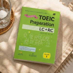 Sách TOEIC Preparation LC + RC Volume 1 luyện thi Listening Reading