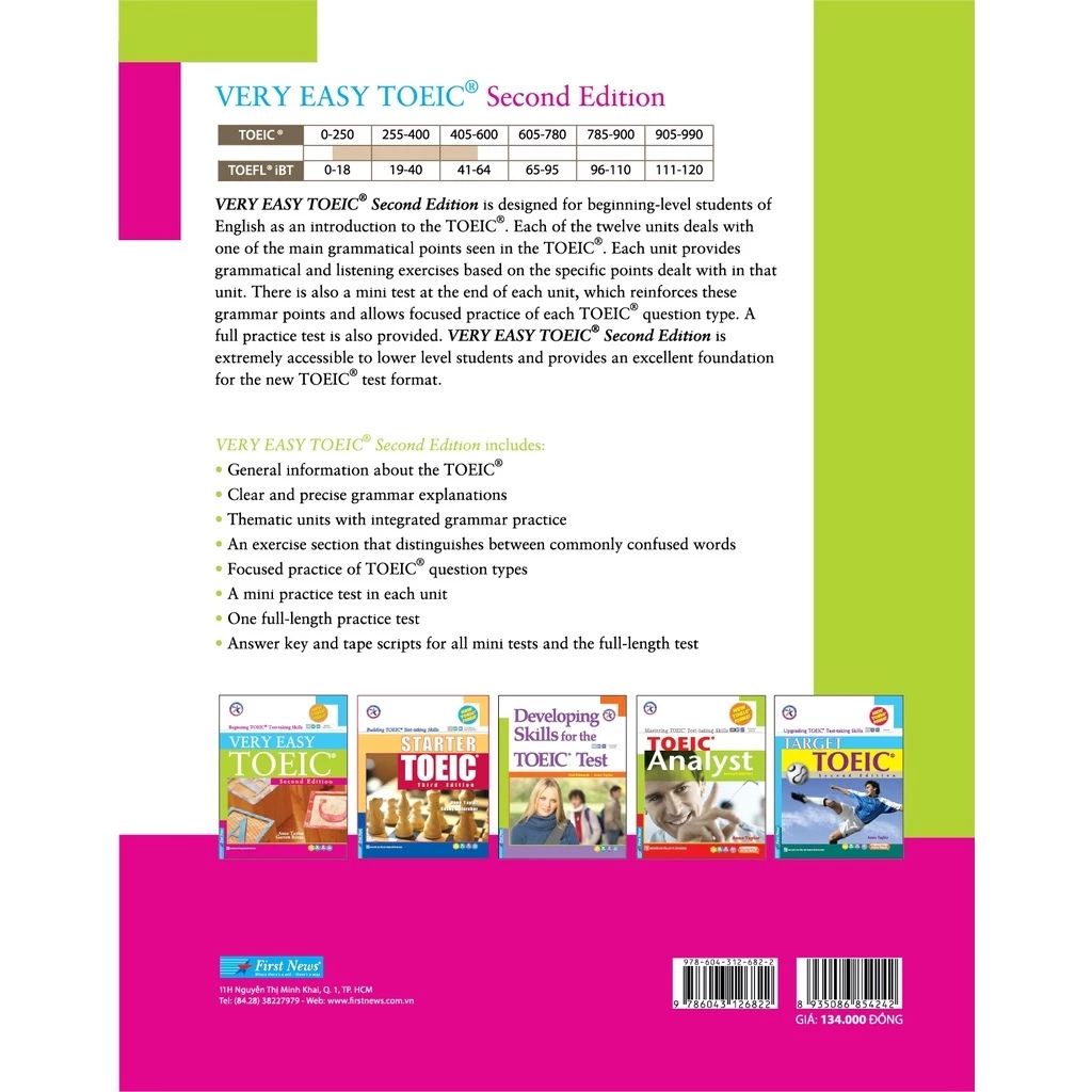 Sách Very Easy TOEIC Second Edition luyện thi TOEIC cho người mới - Ảnh 3