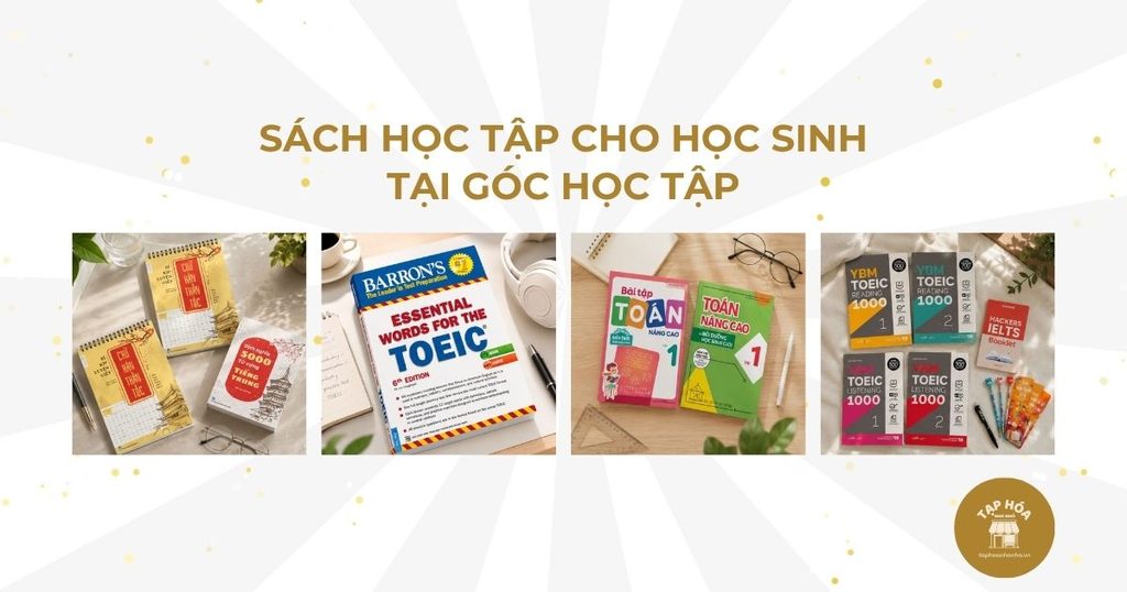 Sách học tập cho học sinh tại góc học tập