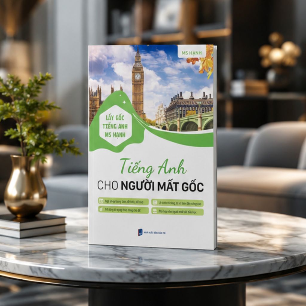 Sách tiếng Anh cho người mất gốc Ms Hạnh dễ học từ cơ bản - Ảnh 2
