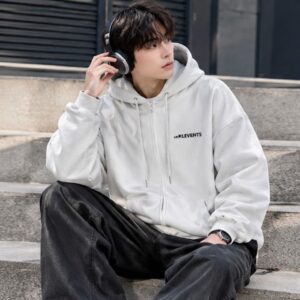 Áo hoodie Levents 3 Sao form oversize nỉ lông cáo siêu ấm