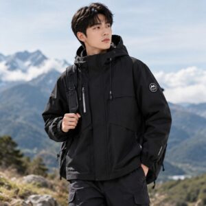 Áo khoác chống nước phong cách Hàn Quốc Nhật Bản unisex URBANME