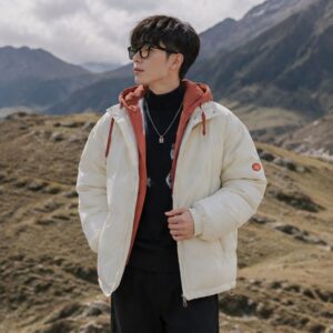 Áo khoác cotton mùa đông có mũ dáng rộng 8 size dễ mặc