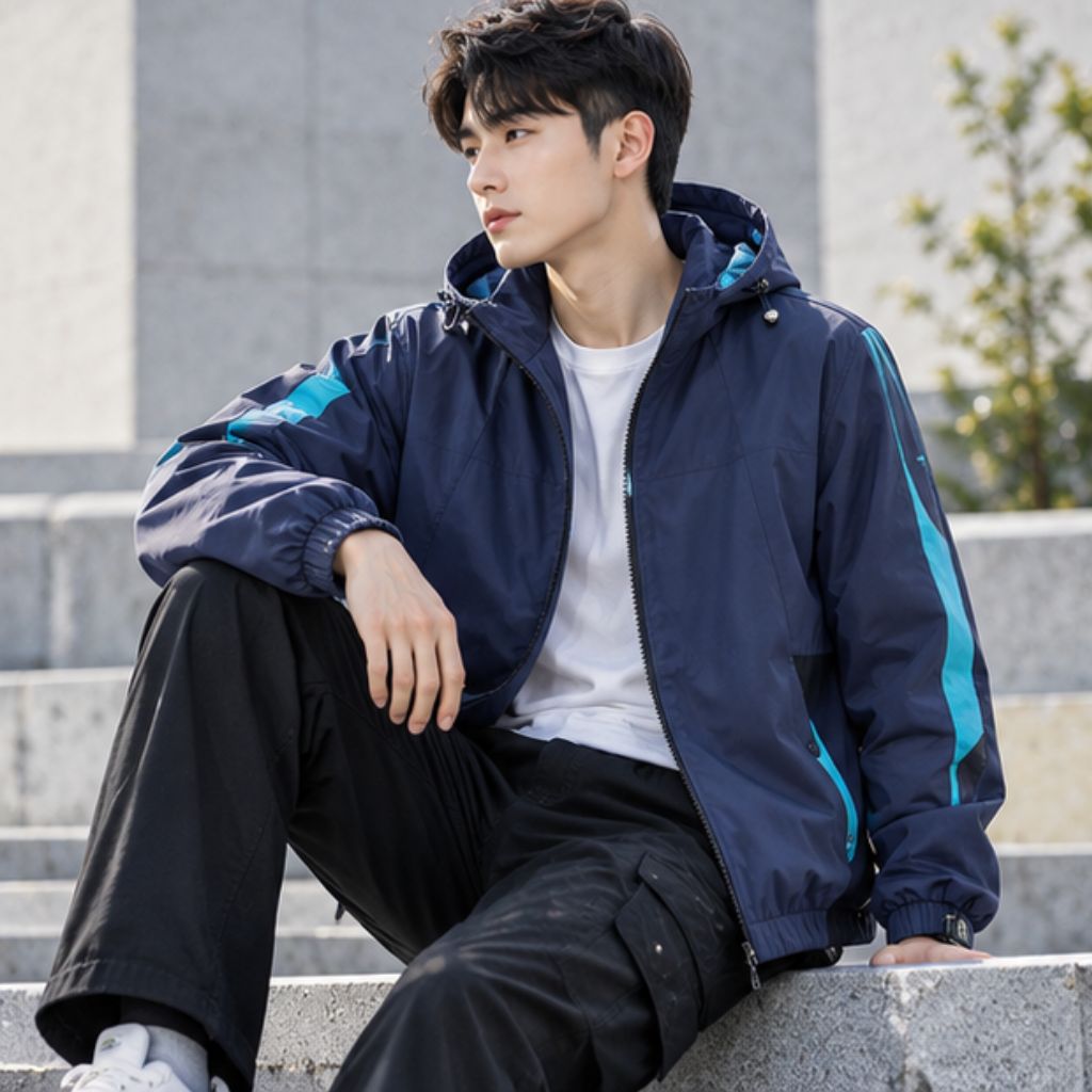 Áo khoác giữ nhiệt nam chống gió chống nước size M-5XL - Ảnh 4