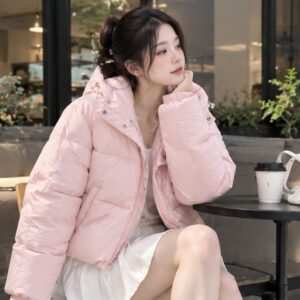 Áo khoác phao nữ Bycamcam phồng siêu nhẹ siêu ấm mùa đông
