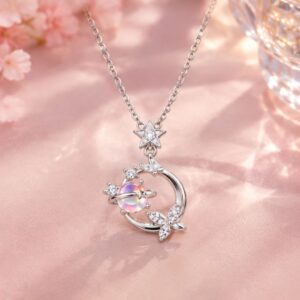 Dây chuyền nữ DECOCO ACC GRACE đính đá lấp lánh sang trọng