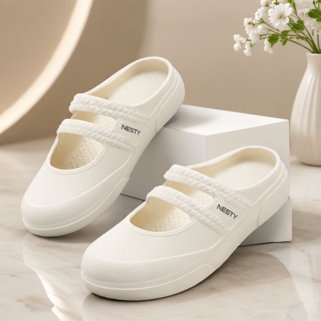 Giày búp bê nữ đế bằng NESTY EVA nguyên sinh êm nhẹ
