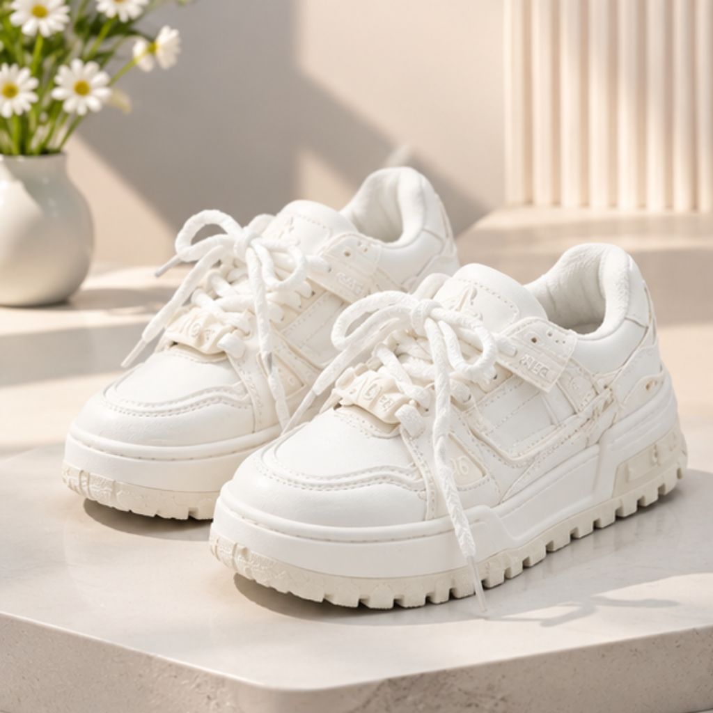 Giày sneaker HG TTANGEL nam nữ AG07 đế cao 5cm trẻ trung