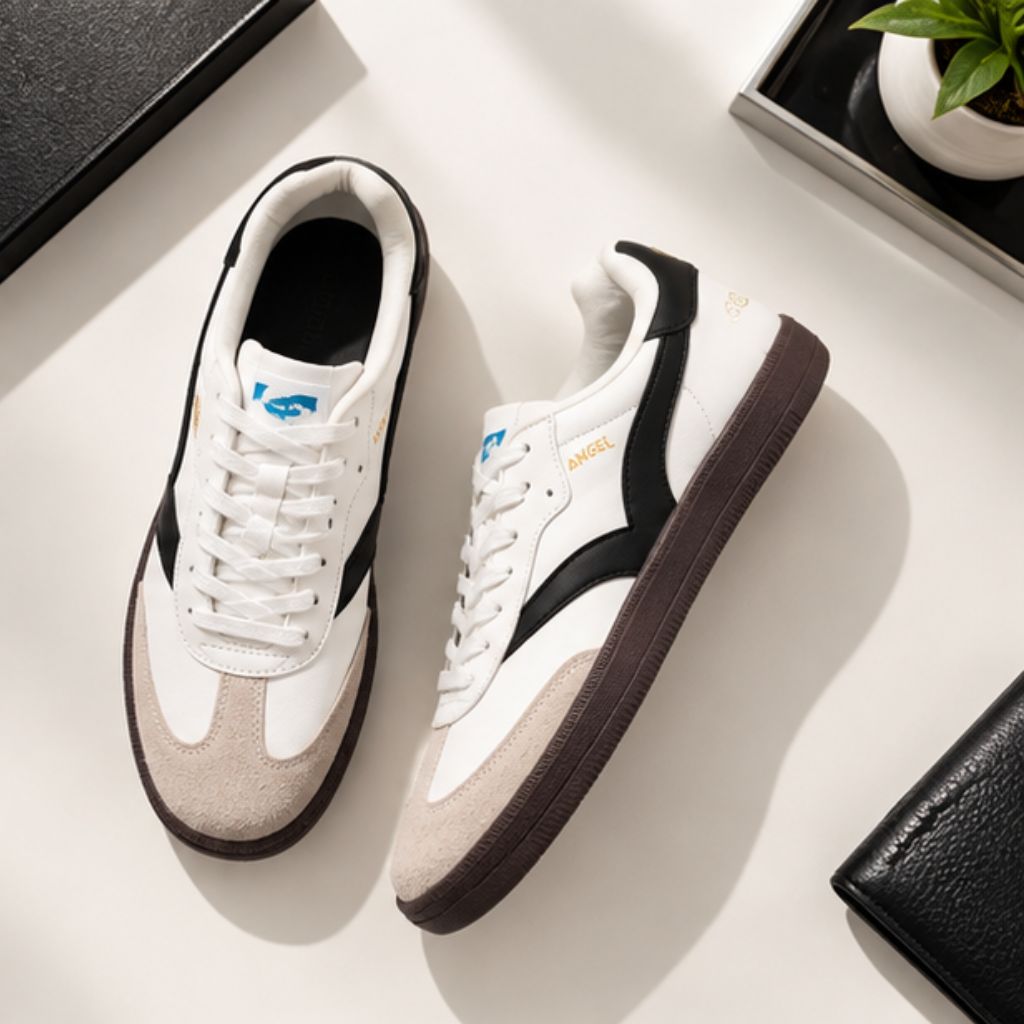 Giày sneaker HG TTANGEL nam nữ AG06 basic trẻ trung dễ phối đồ - Ảnh 3